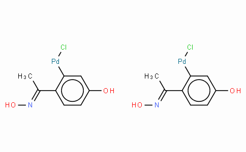 SC10550 | 419581-64-9 | Di-μ-chlorobis[5-hydroxy-2-[1-(hydroxyimino-κN)ethyl]phenyl-κC]palladium(II) dimer