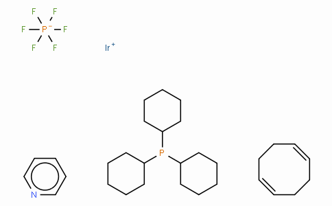SC10616 | 64536-78-3 | (Tricyclohexylphosphine)(1,5-cyclooctadiene)(pyridine)iridium(I) hexafluorophosphate