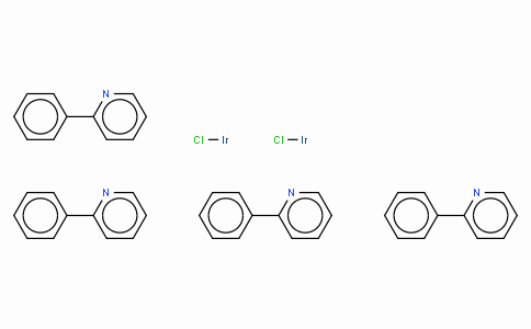 Dichlorotetrakis(2-(2-pyridinyl)phenyl)diiridium(III)