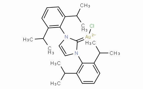 1,3-Bis(2,6-di-isopropylphenyl)imidazol-2-ylidene gold(I) chloride