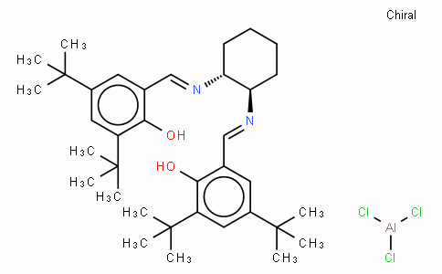 SC10790 | 250611-13-3 | (1R,2R)-(-)-[1,2-Cyclohexanediamino-N,N'-bis(3,5-di-t-butylsalicylidene)]aluminum(III) chloride