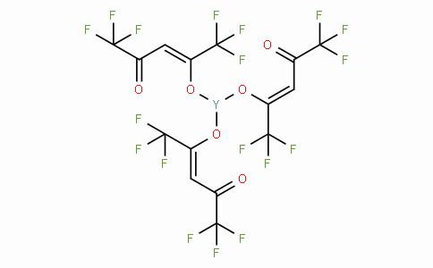 Yttrium(III) hexafluoroacetylacetonate,  Y(CF3COCHCOCF3)3