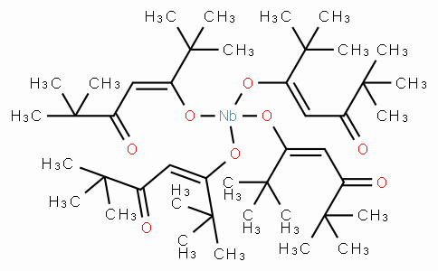 SC10921 | 41706-15-4 | Tetrakis(2,2,6,6-tetramethyl-3,5-heptanedionato)niobium(IV)