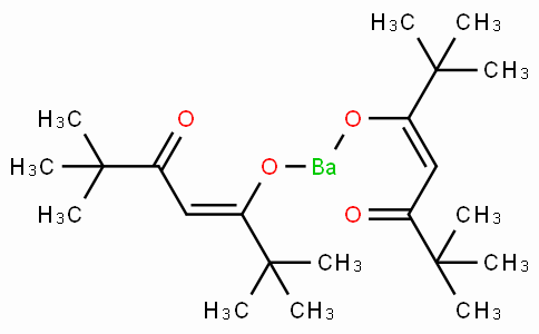 SC10953 | 17594-47-7 | Bis(2,2,6,6-tetramethyl-3,5-heptanedionato)barium hydrate,  Ba(TMHD)2