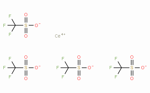 Cerium(IV) trifluoromethanesulfonate,  Ce(CF3SO3)4