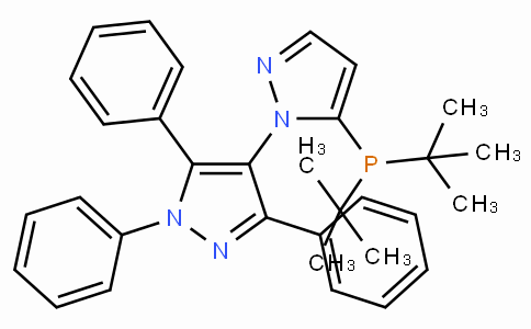 SC11191 | 894086-00-1 | 5-(Di-t-butylphosphino)-1',3',5'-triphenyl-1,4'-bi-1H-pyrazole