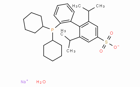 2'-Dicyclohexylphosphino-2,6-di-i-propyl-4-sulfonato-1,1'-biphenyl hydrate sodium salt