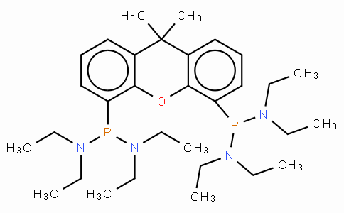 SC11336 | 349100-75-0 | P,P′-(9,9-Dimethyl-9H-xanthene-4,5-diyl)bis[N,N,N′,N′-tetraethyl-phosphonous diamide]