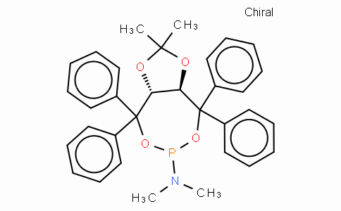 SC11356 | 213843-90-4 | (3aR,8aR)-(-)-(2,2-Dimethyl-4,4,8,8-tetraphenyl-tetrahydro-[1,3]dioxolo[4,5-e][1,3,2]dioxaphosphepin-6-yl)dimethylamine