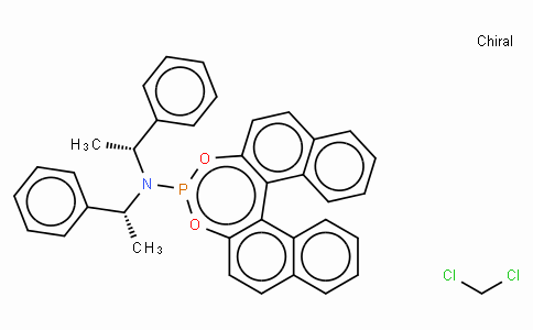 SC11361 | 415918-91-1 | (S)-(+)-(3,5-Dioxa-4-phospha-cyclohepta[2,1-a;3,4-a']dinaphthalen-4-yl)bis[(1R)-1-phenylethyl]amine, dichloromethane adduct