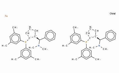 SC11393 | 793718-16-8 | (S,S)-(-)-2,2'-Bis[(R)-(N,N-dimethylamino)(phenyl)methyl]-1,1'-bis(di(3,5-dimethylphenyl)phosphino)ferrocene