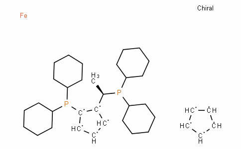 (R)-(-)-1-[(S)-2-(Dicyclohexylphosphino)ferrocenyl]ethyldicyclohexylphosphine