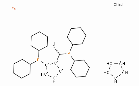 SC11422 | 158923-07-0 | (S)-(+)-1-[(R)-2-(Dicyclohexylphosphino)ferrocenyl]ethyldicyclohexylphosphine