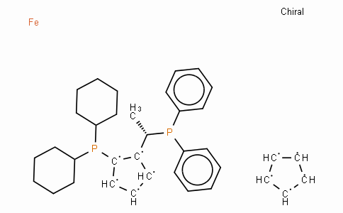 SC11428 | 162291-01-2 | (S)-(+)-1-[(R)-2-(Dicyclohexylphosphino)ferrocenyl]ethyldiphenylphosphine