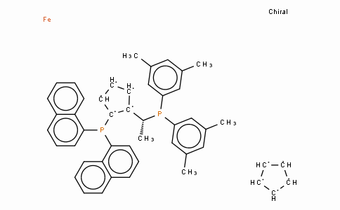 (R)-(-)-1-[(S)-2-(Di-1-naphthylphosphino)ferrocenyl]ethyldi-3,5-xylylphosphine
