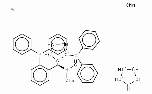 SC11441 | 1003012-96-1 | (R)-(+)-[(R)-2-Diphenylphosphinoferrocenyl](N,N-dimethylamino)(2-diphenylphosphinophenyl)methane