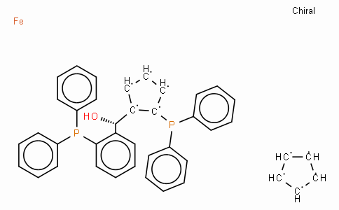 (S)-(-)-[(S)-2-Diphenylphosphinoferrocenyl][2-diphenylphosphinophenyl]methanol