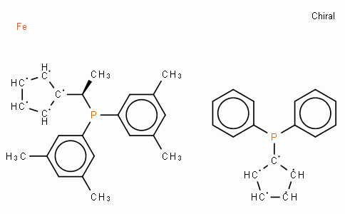 SC11459 | 184095-69-0 | (R)-(-)-1-[(S)-2-(Diphenylphosphino)ferrocenyl]ethyldi-3,5-xylylphosphine