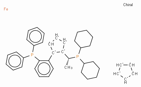 SC11463 | 388079-60-5 | (R)-(-)-1-[(R)-2-(2'-Diphenylphosphinophenyl)ferrocenyl]ethyldicyclohexylphosphine