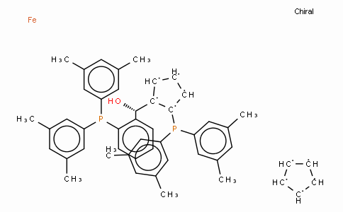 (S)-(-)-[(S)-2-Di(3,5-xylyl)phosphinoferrocenyl][2-di(3,5-xylyl)phosphinophenyl]methanol