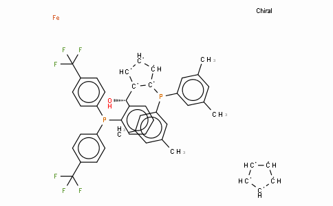 SC11474 | 851308-48-0 | (S)-(-)-[(S)-2-Di(3,5-xylyl)phosphinoferrocenyl][2-di(4-trifluoromethylphenyl)phosphinophenyl]methanol