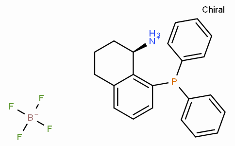(R)-8-(Diphenylphosphino)-1,2,3,4-tetrahydronaphthalen-1-aminium tetrafluoroborate