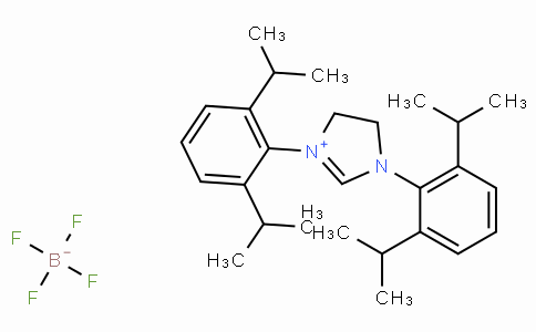 SC11685 | 282109-83-5 | 1,3-Bis(2,6-di-i-propylphenyl)-4,5-dihydroimidazolium tetrafluoroborate