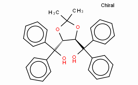SC11817 | 93379-48-7 | (4R,5R)-(-)-2,2-Dimethyl-α,α,α',α'-tetraphenyl-1,3-dioxolane-4,5-dimethanol,  (R,R)-TADDOL