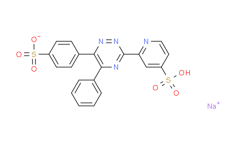Sodium 3-(pyridin-2-YL)-1,2,4-triazine-5,6-diyl]bis(benzene-4,4'-sulphonate)