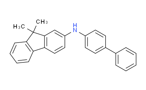 N-(4-biphenyl)-(9,9-dimethylfluoren-2--YL)amine