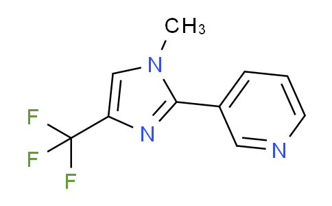 3-[1-Methyl-4-(trifluoromethyl)-1H-imidazol-2-YL]-pyridine