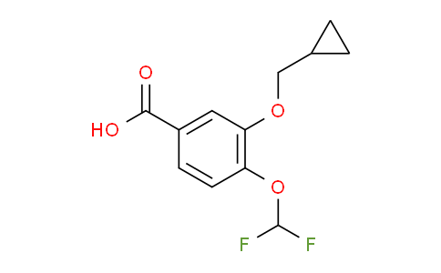 SC119776 | 162401-62-9 | 3-(Cyclopropylmethoxy)-4-(difluoromethoxy)benzoic acid