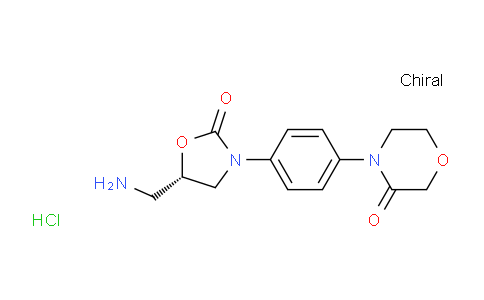 SC119780 | 898543-06-1 | 4-[4-[(5S)-5-(Aminomethyl)-2-oxo-1,3-oxazolidin-3-YL]phenyl]morpholin-3-one hydrochloride