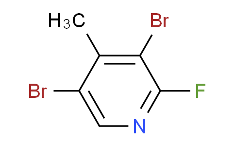 3,5-Dibromo-2-fluoro-4-methylpyridine