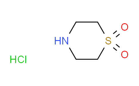 SC120116 | 59801-62-6 | Thiomorpholine-1,1-dioxide hydrochloride