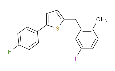 SC120122 | 898566-17-1 | 2-(4-氟苯基)-5-((5-碘代-2-甲苯基)甲基)噻吩