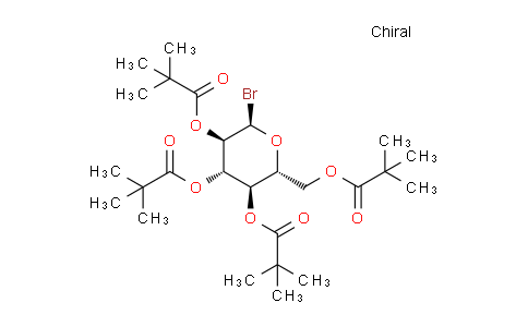 SC120123 | 81058-27-7 | 2,3,4,6-O-四特戊酰基-α-D-溴代吡喃葡萄糖