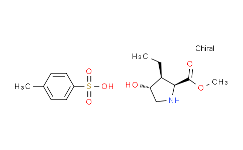 SC120126 | 1799733-43-9 | (2S,3S,4R) 3-乙基-4-羥基吡咯烷-2-甲酸甲酯對甲苯磺酸鹽
