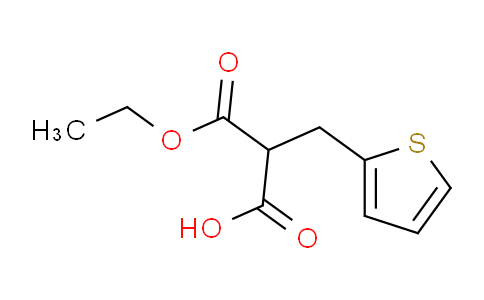 Ethyl 2-carboxy-3-(2-thienyl)propionate