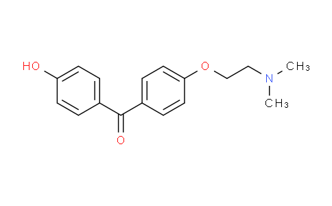 SC120910 | 173163-13-8 | [4- [2-（二甲氨基氨基）乙氧基]苯基]（4-羟苯基）甲酮