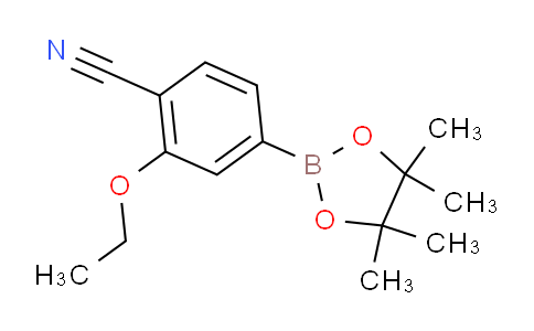 2-乙氧基-4-(4,4,5,5-四甲基-1,3,2-二氧硼杂环戊烷 -2-基)苯腈