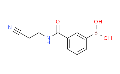 {3-[(2-Cyanoethyl)carbamoyl]phenyl}boronic acid