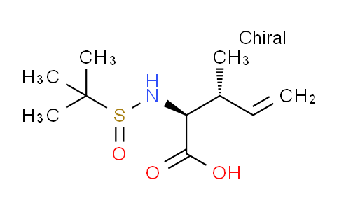 SC121176 | 1461641-97-3 | (2S,3R)-3-甲基-2-((2S)-2-甲基丙烷-2-亚磺酰胺)-4-烯-戊酸