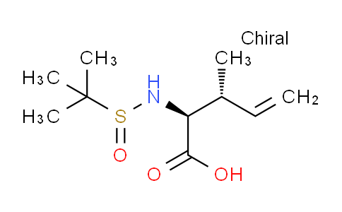 SC121176 | 1461641-97-3 | (2S,3R)-3-甲基-2-((2S)-2-甲基丙烷-2-亞磺酰胺)-4-烯-戊酸