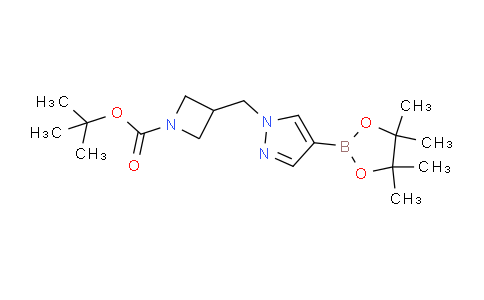 Tert-butyl3-{[4-(tetramethyl-1,3,2-dioxaborolan-2-YL)-1H-pyrazol-1-YL]methyl}azetidine-1-carboxylate