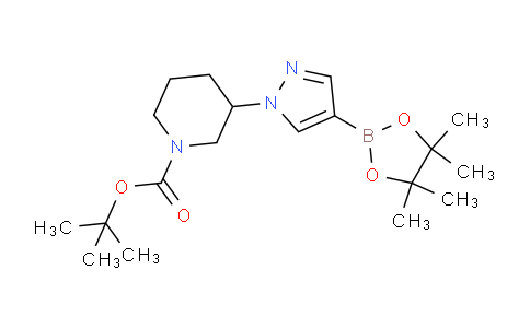 SC121220 | 1092563-74-0 | Tert-butyl 3-[4-(tetramethyl-1,3,2-dioxaborolan-2-YL)-1H-pyrazol-1-YL]piperidine-1-carboxylate