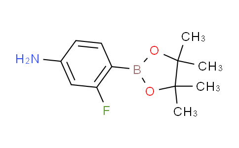 3-Fluoro-4-(4,4,5,5-tetramethyl-1,3,2-dioxaborolan-2-YL)aniline