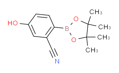 SC121247 | 1029439-74-4 | 5-羥基-2-硼酸頻哪醇酯基苯腈