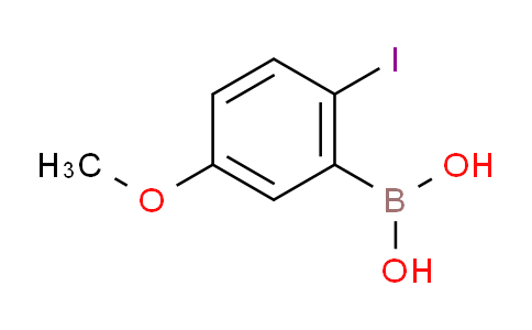 (2-Iodo-5-methoxyphenyl)boronic acid