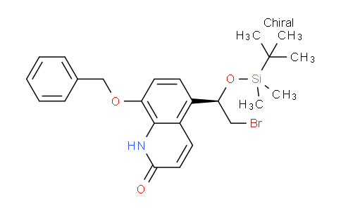 SC121308 | 530084-74-3 | 8-(Benzyloxy)-5-[(1R)-2-bromo-1-{[tert-butyl(dimethyl)silyl]oxy}ethyl]quinolin-2(1H)-one
